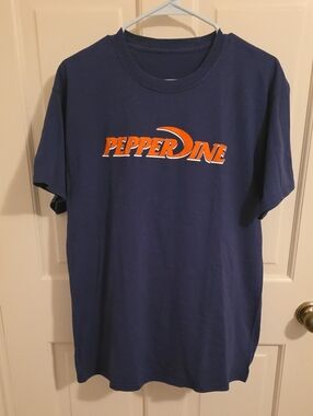 Navy Short-Sleeve Logo Tee